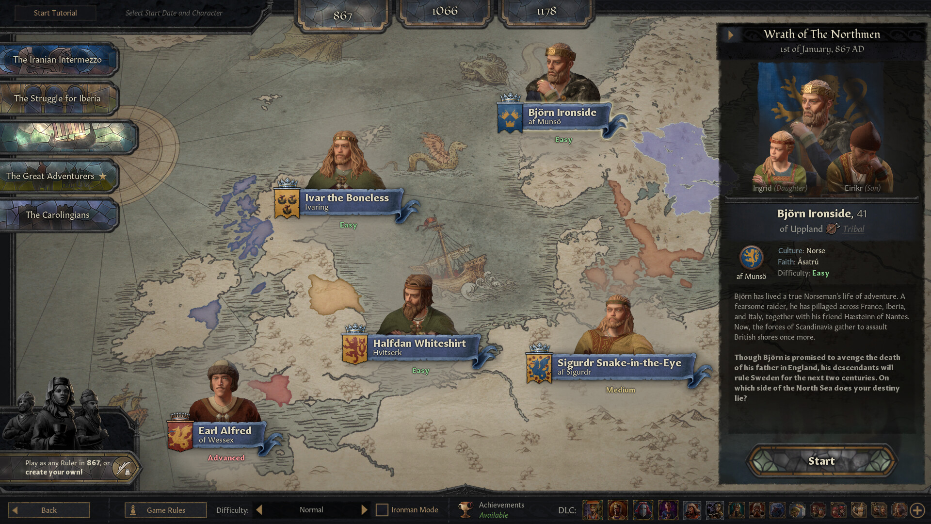 Crusader Kings III environment