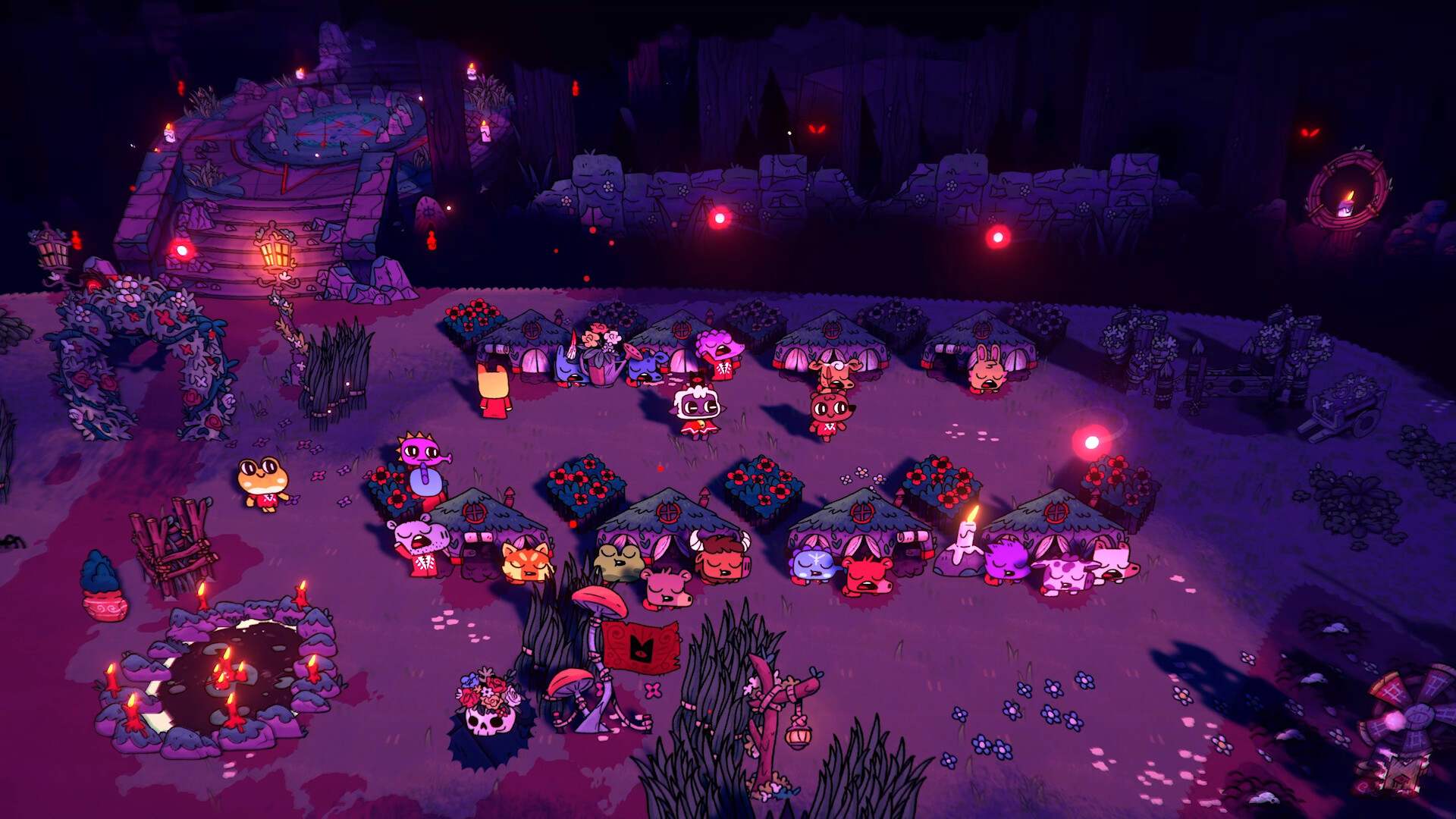 Cult of the Lamb environment