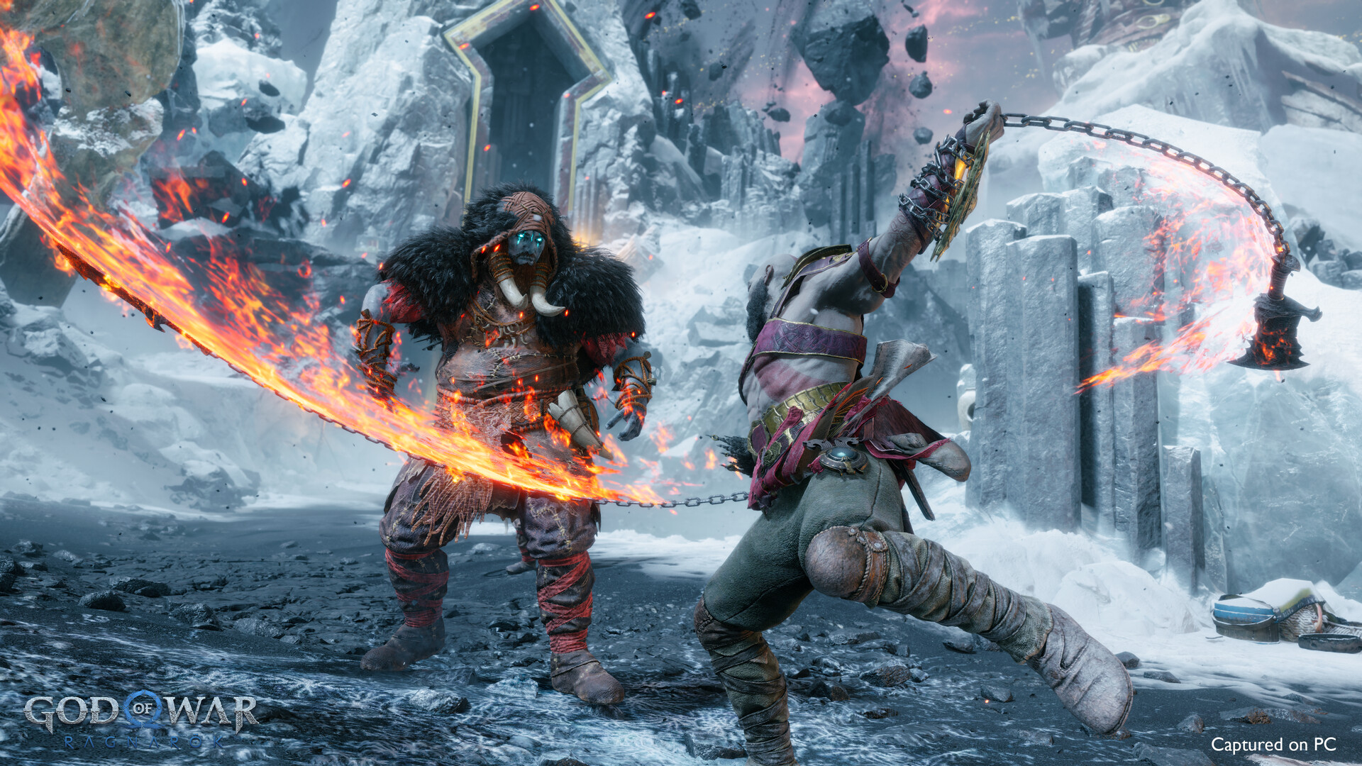 God of War Ragnarök environment